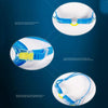 JIEJIA J2670 Silicone Swimming Goggles for Children(Blue)