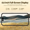 U218 / i16 Pro Max, 1GB+16GB, 6.6 inch Android 8.1 MTK6580A Quad Core, OTG, Network: 3G, Dual SIM, Plug:UK Plug(Grey)