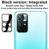 For Xiaomi Redmi Note 11 5G / Note 11T 5G imak High Definition Integrated Glass Lens Film Black Version