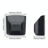 Car Dashboard Key Remote Control Storage Box(Black)