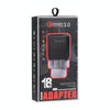 LZ-2117 18W QC3.0 3.1A USB Fast Charger, US Plug (Black)