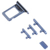 iPhone 14 SIM Tray & Side Buttons (Blue)