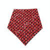 Christmas Dog Triangle Towel | Small Orange | Absorbent Cotton