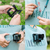 060 Outdoor Live Action Camera Magnetic Bracket with Adjustable Lanyard(Black)