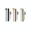 Outdoor Camping Telescopic Double Hook Folding Light Stand(Golden)