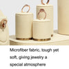 4x4.5cm Cylinder Ring Holder Window Jewelry Display Props Necklace Earrings Ring Jewelry Stand