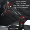 Car Centre Navigation Mobile Phone Holder 360 Rotating Water Cup Holder, Size: Large