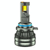 18 LED Three Copper Tube Aluminum Alloy Waterproof Thick Car Headlights, Bulb: 9012