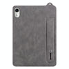 For iPad 10th Gen 10.9 2022 TPU Leather Back Tablet Case with Wristband(Grey)