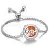 Diamond Hollow Bracelet Removable Perfume Diffuser Bracelet, Color: 32