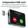 S999 2.88 inch TFT Screen 4G Smart Watch, Android 9.0 4GB+64GB(Silver)