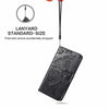 For Alcatel 1S 2021 Butterfly Love Flower Embossed Horizontal Flip Leather Case with Holder & Card Slots & Wallet & Lanyard(Black)