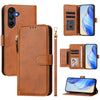 For Samsung Galaxy A26 5G Multi-Card Slots Zipper Wallet Leather Phone Case(Brown)