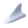 A-886 Car Auto Shark Fin Dome Antenna Decoration for Honda Buick Nissan Hyundai Toyota Volkswagen Mazda(White)