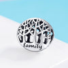 S925 Sterling Silver Beads Family Forest Handmade Beaded DIY Bracelet Jewelry Accessories