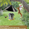 14" Black Squirrel Baffle Bird Feeder Guard (For Poles & Hangers)