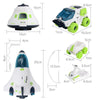 Simulation Sound And Light DIY Assembled Aviation Model Science And Education Toys, Colour: Return Cabin