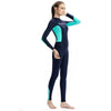 FINDSLINE  Lycra Diving Cloth Female Thin Quick-Dry Waterproof Sunblock Wetsuit, Size: M(Navy)