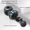F6207 Car Rear Seat Zip Lock USB Double Head Fan, Model: USB
