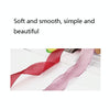 Kapok Yarn Ribbon Flower Packaging Ribbon Headdress Headband(Golden Cyan)