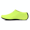 Yoogan Pair Unisex Outdoor Non-Slip Beach Socks for Swimming Diving Snorkeling, Shoe Size:2XS28-29(Fluorescent Green)