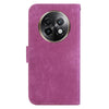 For Realme 13+ Global Little Tiger Embossed Leather Phone Case(Rose Red)