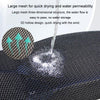 77x55cm Electrical Motorcycle Seat Cover Summer Breathable 3D Mesh Motorcycle Anti-Scald Cushion(Black)