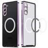 For Samsung Galaxy S25 5G MagSafe Magnetic Frosted Metal Phone Case(Purple)