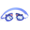 Cartoon Children Swimming Goggles Baby Waterproof Anti-fog High-definition Swimming Goggles(Blue Shark)