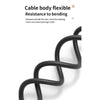 ADC-008 13W 2.6A USB to 8 Pin Fast Charge Data Cable, Cable Length:2m(Black Grey)