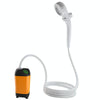 Outdoor Bath Artifact Field Dormitory Simple Electric Shower, Specification: Digital Display 7800mAh