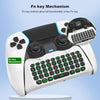 For PS5 JYS-P5172 Gamepad Wireless Bluetooth External Keyboard, Without Gamepad(Black)