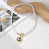 N2209-9 Bow Ladies Temperament Necklace Collarbone Chain