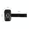 2 PCS Running Mobile Phone Arm Bag Sports Wrist Bag Universal For Mobile Phones Within 6 Inche, Colour: Gray