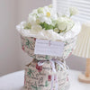 Waterproof Flower Packaging Crinkle Liner(Brown)
