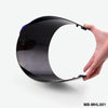MB-MHL001 Motorcycle Helmet Shield Glasses Helmet Lens Full Face Visor Helmet Visor for AGV K3-SV K5(Silver)