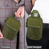1000D Nylon Bag Outdoor Waist Fanny Pack Mobile Phone Key Mini Tools Waterproof Sport Pouch(Green)