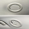 For Ford Edge Left-hand Drive Car Roof Air Conditioner Air Outlet (Beige White)