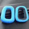 2 PCS Headset Sponge Earmuffs for Logitech G35 / G930 / G430 / F450(Blue)