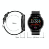 ZL02D 1.28 inch IP67 Waterproof Steel Band Smart Watch Support Heart Rate Monitoring (Pink)