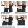 Female Anti-Drop Boots Strap Scratch Non-slip Over Knee Strap(Black)