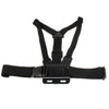Extreme Sport Front Chest Elastic Belt Shoulder Strap Mount Holder for GoPro, Insta360, DJI and Other Action Cameras(Black)