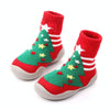 D2293 Children Cartoon Christmas Floor Socks Non-slip Shoes, Size: 26-27(Christmas Tree)