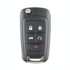 Opel/Chevrolet/Buick 5 Button Key Fob Case & Blade Replacement