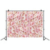 2.1 X 1.5m Festive Photography Backdrop 3D Wedding Flower Wall Hanging Cloth, Style: C-1856