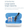 L11 Multi-function UVC Ultraviolet Mask Jewelry Toothbrush Mobile Phone Sterilization Box(Blue White)