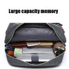 203 Outdoor Travel Shoulders Bag Computer Backpack with External USB Charging Port(Black)