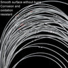 100m Steel Wire Measuring Rope With Scale Marking Pull Ring Deep Well Rope