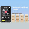 MP3 / MP4 Music Player Bluetooth Radio E-book Playback Walkman, Memory: 8GB(Black)