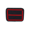 3 PCS Car Mobile Phone Storage Net Bag Universal Paste Car Chair Back Storage Bag, Colour: Black With Stripes